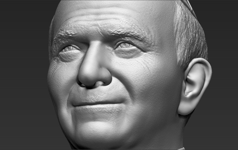 Pope John Paul II bust 3D printing 3D Print 283411