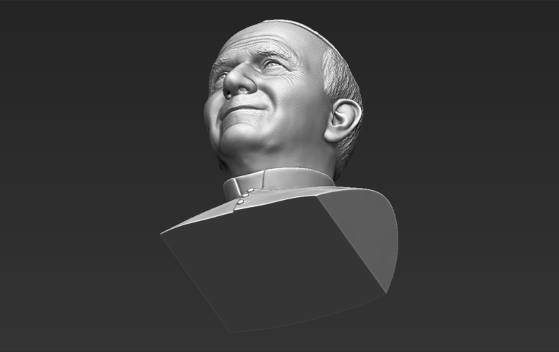 Pope John Paul II bust 3D printing 3D Print 283414