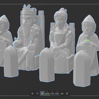 Medieval Times Themed Chess Set - Thumbnail 14