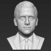 Michael Scott The Office bust 3D printing ready stl obj formats - Thumbnail 10