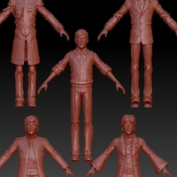 Small John Lennon Collection 3d model 3D Printing 283478