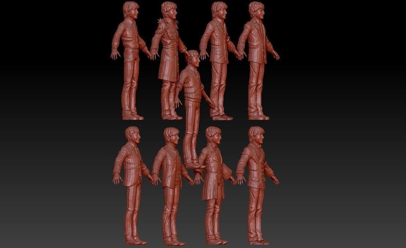 John Lennon Collection 3d model 3D Print 283481