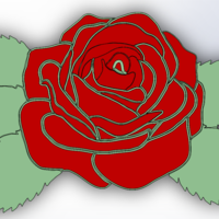 Small Rose 3D Printing 283582
