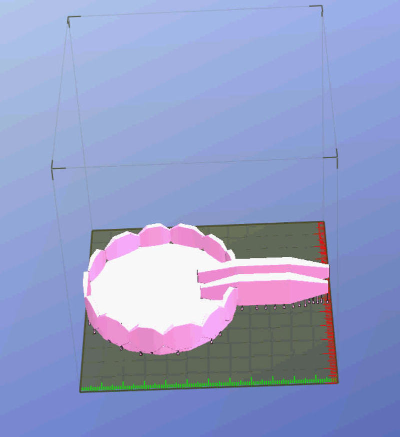 3D Chartres saucepan