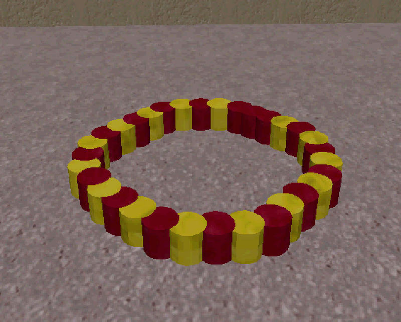 Simple jewelry for a two colour 3D Printer