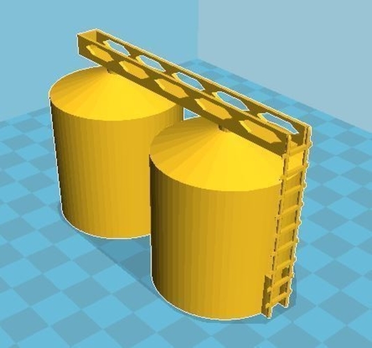 Silos 3D Print 283666