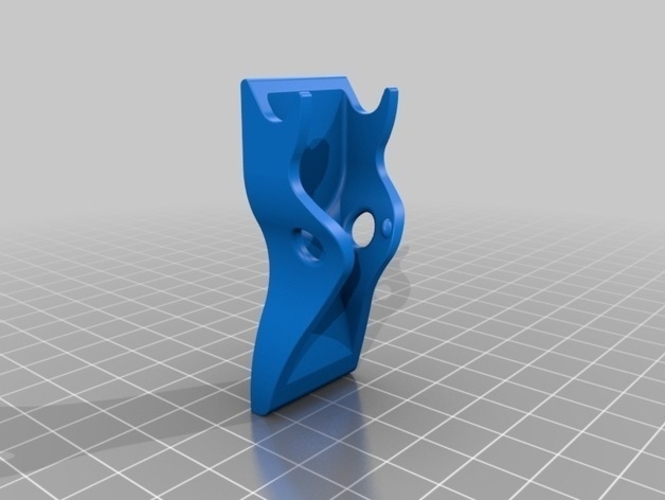 Gillete Mach3 Razor - Wall mount 3D Print 283715