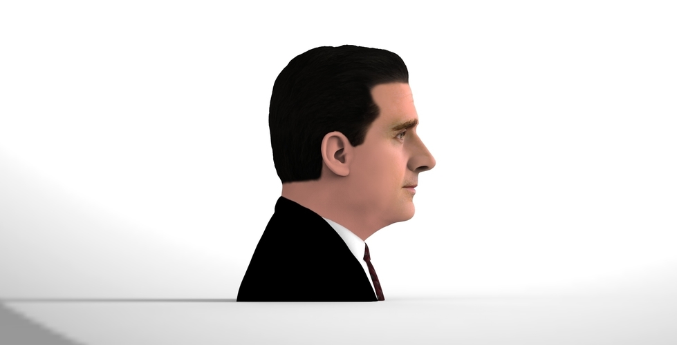Michael Scott The Office bust ready for full color 3D printing 3D Print 283783