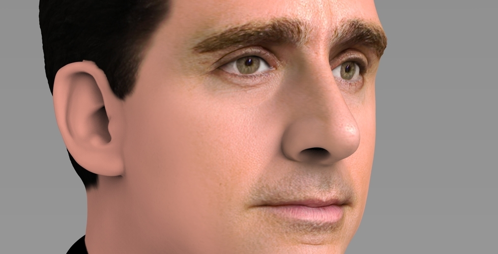 Michael Scott The Office bust ready for full color 3D printing 3D Print 283787