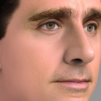 Michael Scott The Office bust ready for full color 3D printing - Thumbnail 9