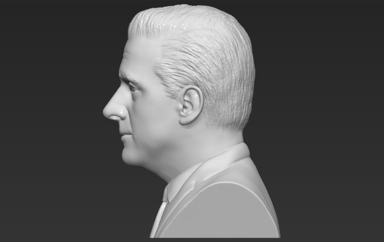 Michael Scott The Office bust ready for full color 3D printing 3D Print 283794