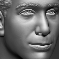 Ross Geller from Friends bust 3D printing ready stl obj formats - Thumbnail 14
