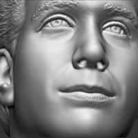 Ross Geller from Friends bust 3D printing ready stl obj formats - Thumbnail 16