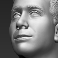 Ross Geller from Friends bust 3D printing ready stl obj formats - Thumbnail 17