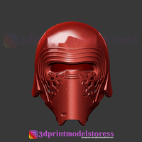Small Kylo Ren Helmet Star Wars Cosplay Costume STL File 3D Printing 283850