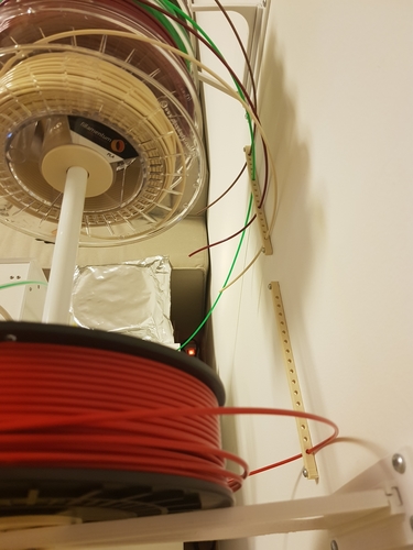 Removable Wall Filament Holder 3D Print 283861