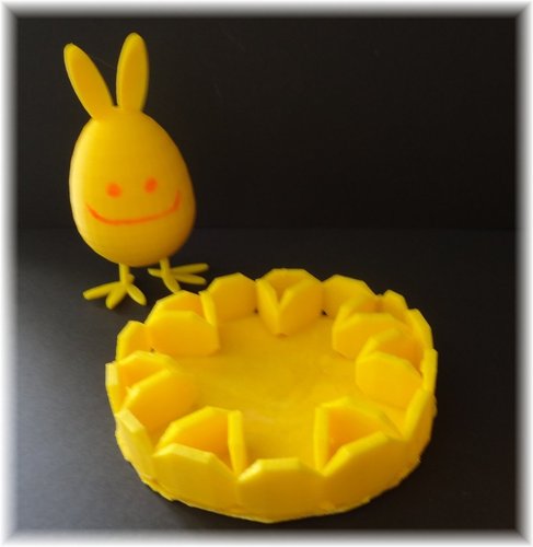Easter tray, labyrinthine designs 3D Print 28389