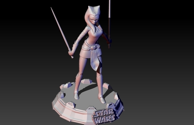 Ahsoka Tano 3D Print 283935