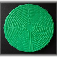 heart labyrinth, labyrinthine small (place)mat - Thumbnail 3