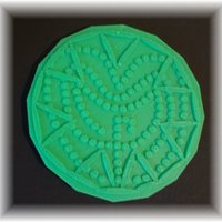 heart labyrinth, labyrinthine small (place)mat - Thumbnail 4