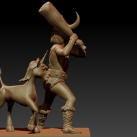 Bobby and the Unicorn - Second Pose - Thumbnail 2