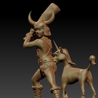 Bobby and the Unicorn - Second Pose - Thumbnail 4