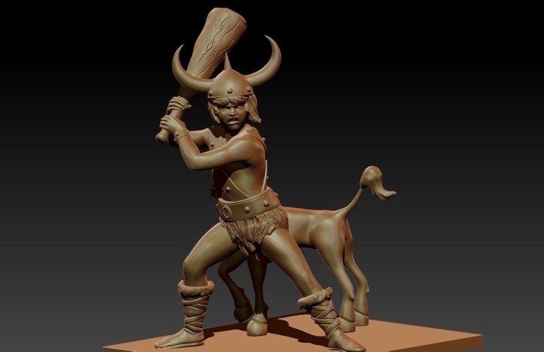 Bobby and the Unicorn - Second Pose 3D Print 283979