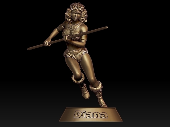 Diana from Dungeons&Dragons series 3D Print 283995