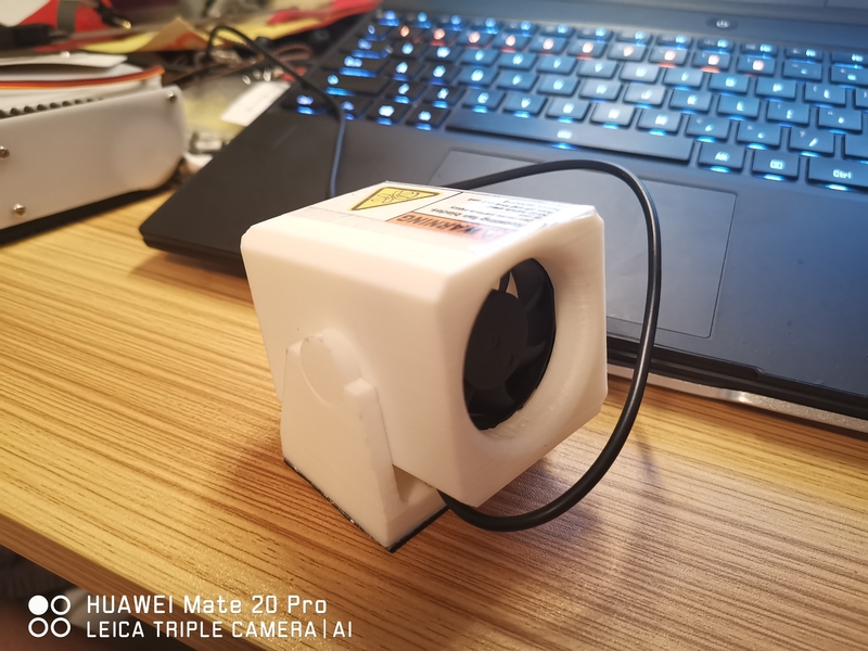 missile launcher (ironing fan )