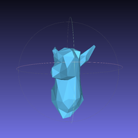 Faceted Deer Head - Thumbnail 4