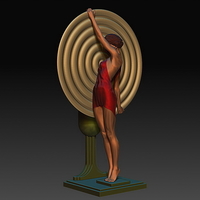 Art Deco Lamp 1 - Thumbnail 12