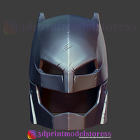 Batman vs Superman Helmet Cosplay DC Comic 3D Print Model - Thumbnail 4