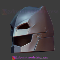 Batman vs Superman Helmet Cosplay DC Comic 3D Print Model - Thumbnail 5