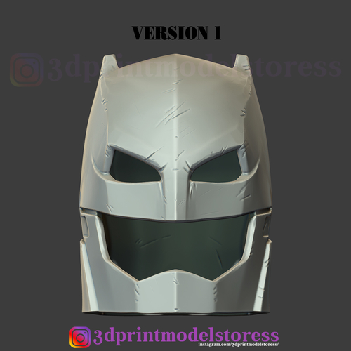 Batman vs Superman Helmet Cosplay DC Comic 3D Print Model 3D Print 284304