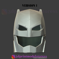 Batman vs Superman Helmet Cosplay DC Comic 3D Print Model - Thumbnail 10