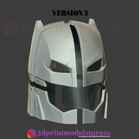 Batman vs Superman Helmet Cosplay DC Comic 3D Print Model - Thumbnail 12