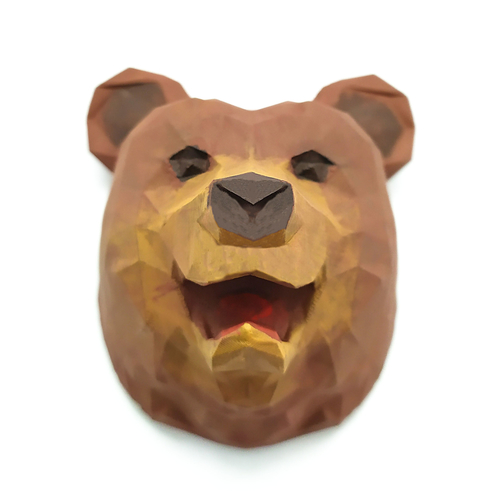 Decoration - Bear (LowPoly) 3D Print 284378
