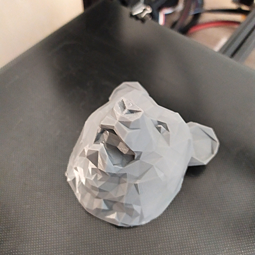 Decoration - Bear (LowPoly) 3D Print 284380