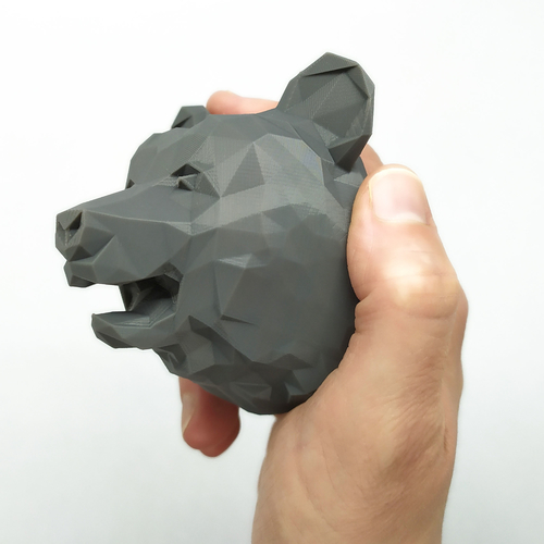 Decoration - Bear (LowPoly) 3D Print 284381