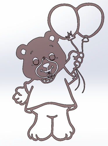 Baby Bear 3D Print 284471