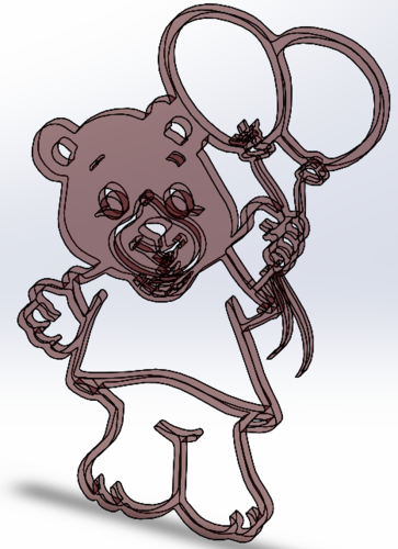 Baby Bear 3D Print 284472