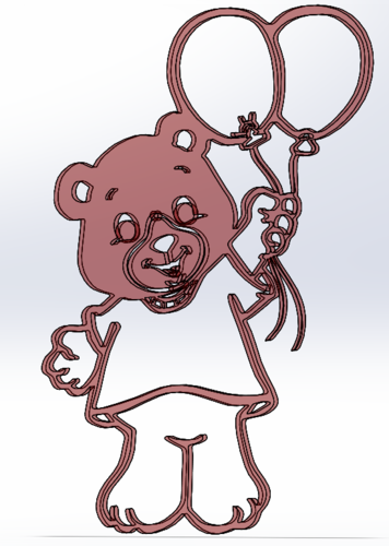 Baby Bear 3D Print 284473
