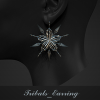 Small Tribals Earring 3D Printing 28448