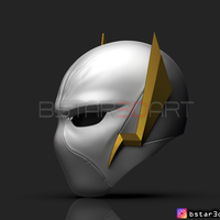 Godspeed Mask - Flash God Season 6 - Flash cosplay helmet  - Thumbnail 3