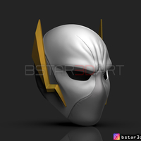 Godspeed Mask - Flash God Season 6 - Flash cosplay helmet  - Thumbnail 4