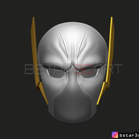 Godspeed Mask - Flash God Season 6 - Flash cosplay helmet  - Thumbnail 5