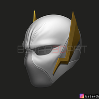 Godspeed Mask - Flash God Season 6 - Flash cosplay helmet  - Thumbnail 6