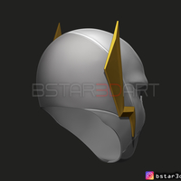 Godspeed Mask - Flash God Season 6 - Flash cosplay helmet  - Thumbnail 10