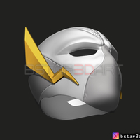 Godspeed Mask - Flash God Season 6 - Flash cosplay helmet  - Thumbnail 12