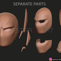 Godspeed Mask - Flash God Season 6 - Flash cosplay helmet  - Thumbnail 23